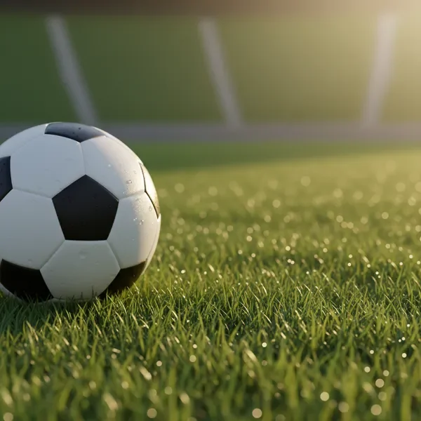 כדור על הדשא